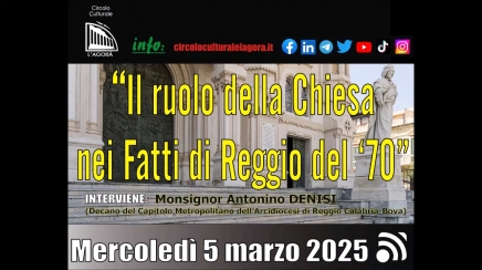 Il ruolo della Chiesa nei Fatti di Reggio del 1970